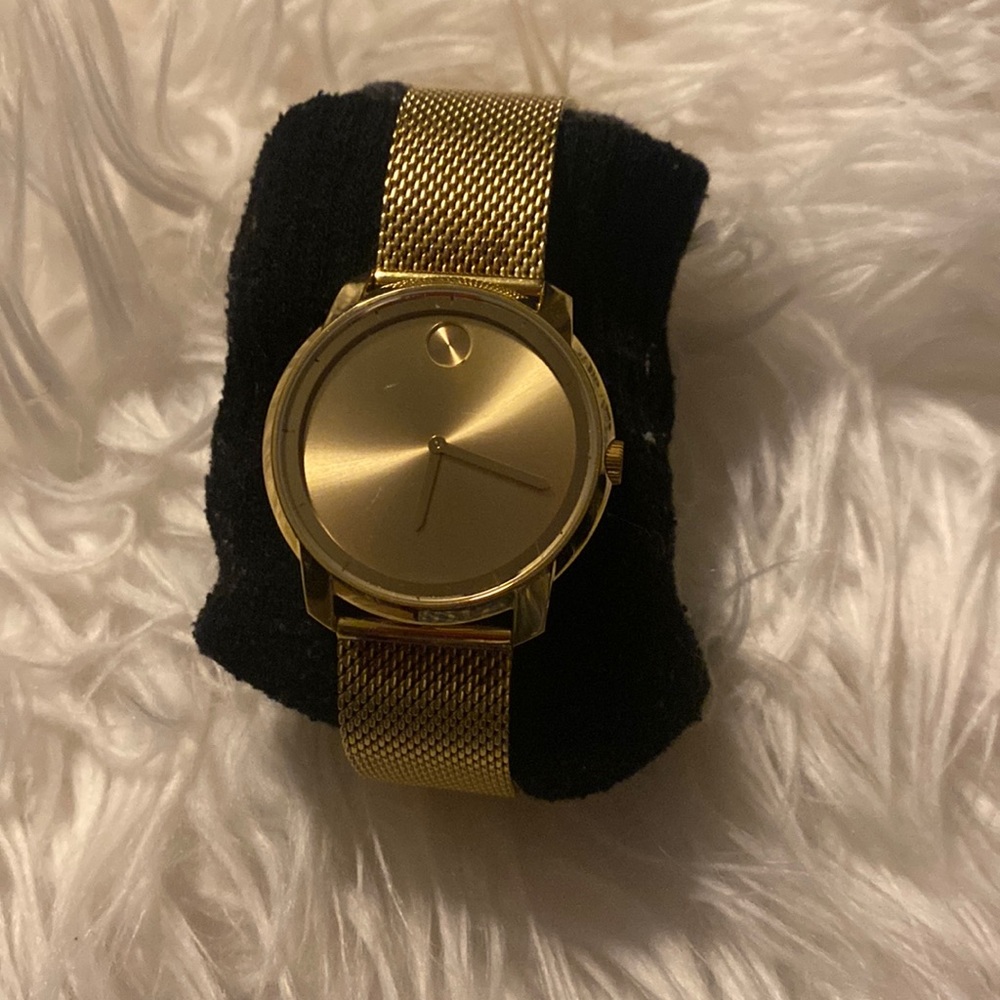 Movado Bold Evolution Light Gold 

Pale Gold Ionic-Plated Stainless Steel